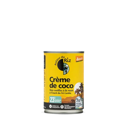 Crème de coco bio équitable 400 ml