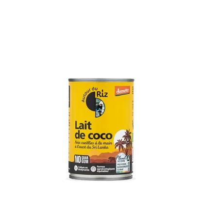 Lait de coco bio équitable 400 ml