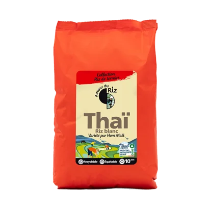 Riz thaï blanc bio équitable 2 kg