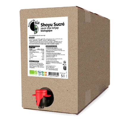Sauce soja sucrée bio - Ketjap 5 L